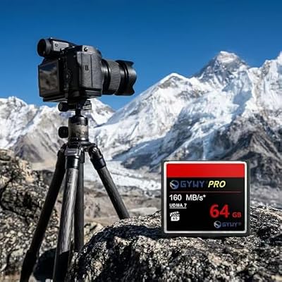 64GB UDMA Speed Up to 160MB/s Camera CF Card.for Professional Photographer Enthusiast