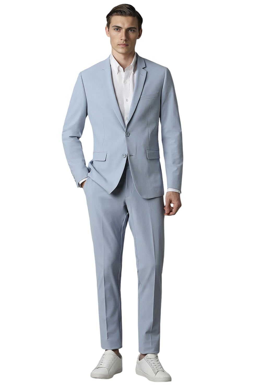 louis philippe Men's Polyester Two Piece Suit-Dress Set-picture-13
