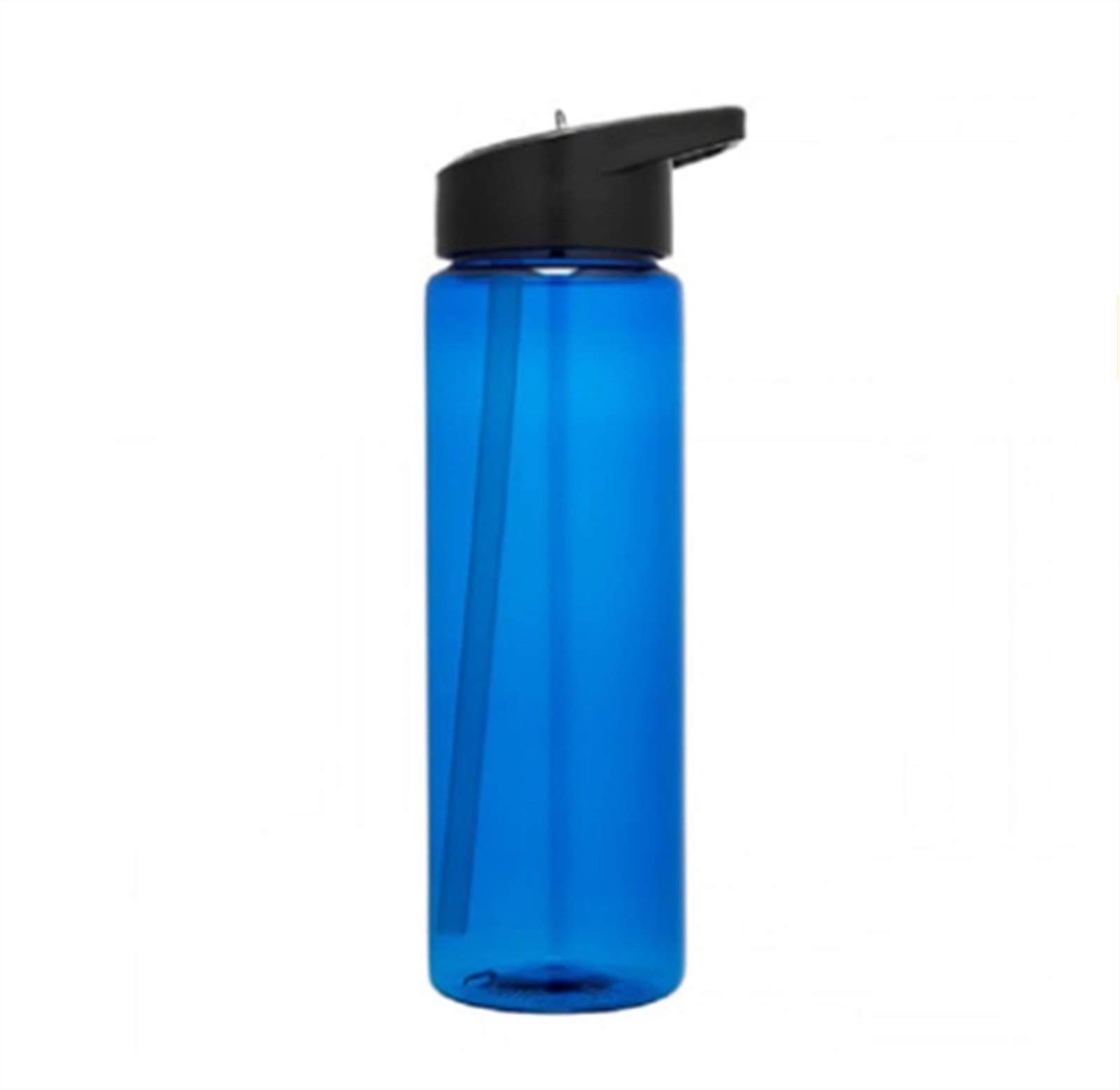 650 ml Sport-Wasserflasche, BPA-frei, mit Filter, für den Außenbereich, tragbar, Wandern, Camping, Reisen, Trinkbecher, Blau