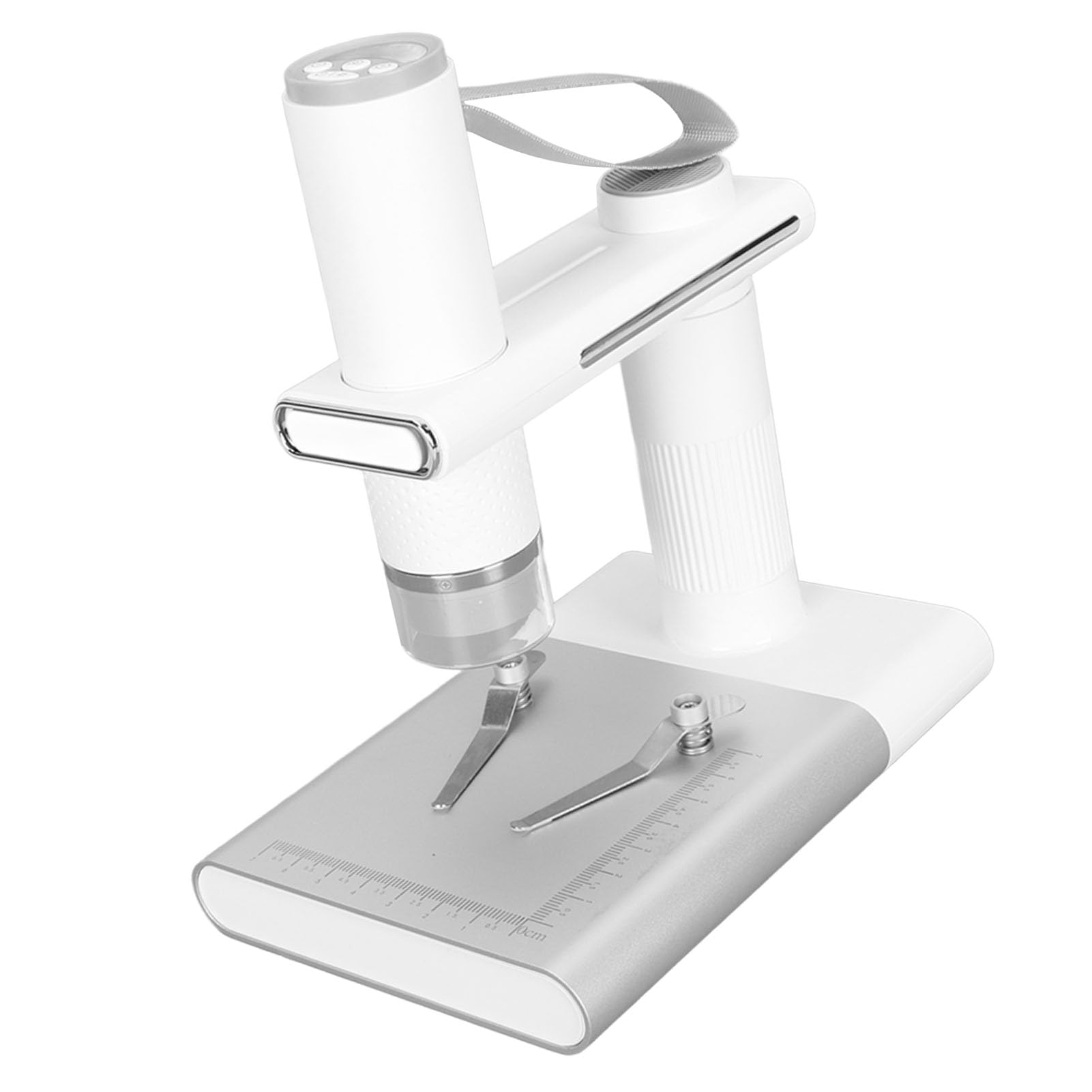 Denash Microscopio Digital Inalámbrico HD 1080p Cámara de Ampliación para -, Soporte Ajustable para el Microscopio de Bolsillo de Inspección