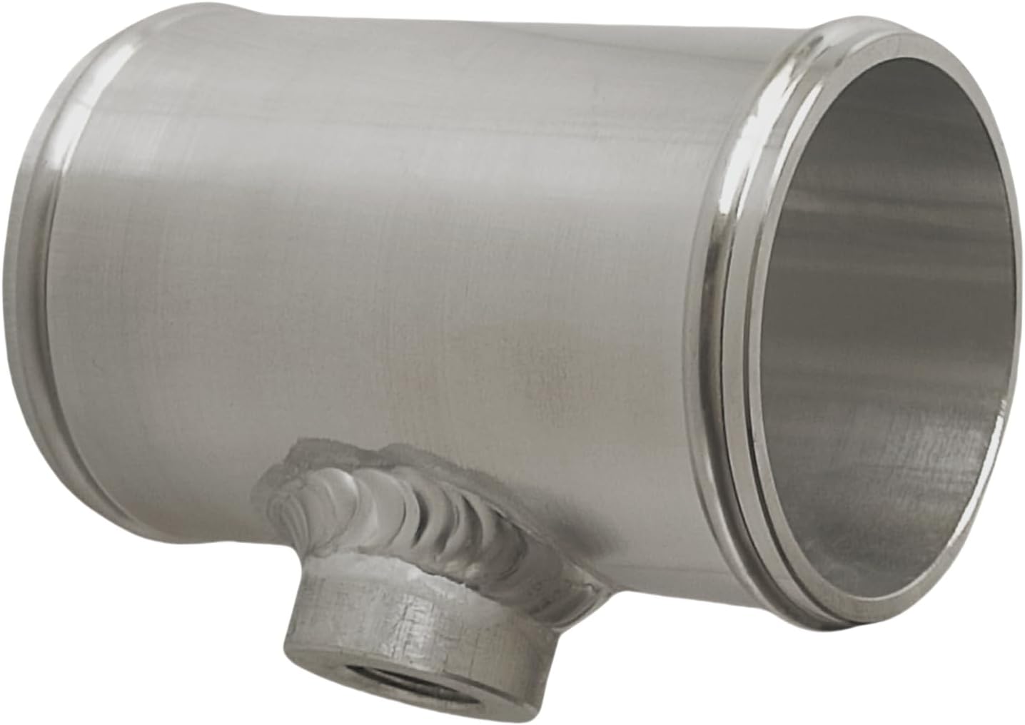 Aluminum Intercooler Pipe 2.5" OD With 3/8" NPT Bung Compatible with Ford/GM IAT