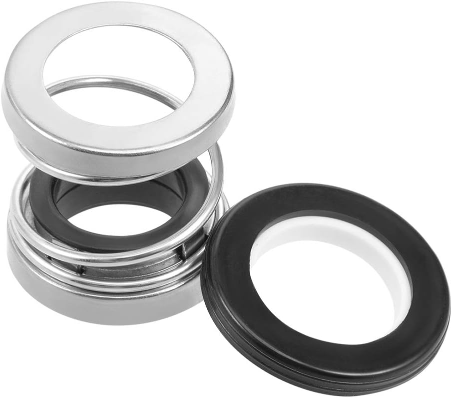 uxcell Mechanical Shaft Seal Replacement for Pool Spa Pump 3pcs 108-19
