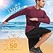 MLYENX 7 Pack Long Sleeve Shirts for Men UPF 50+ UV Sun Protection Quick Dry Moisture Wicking Workout Tee Shirts XL