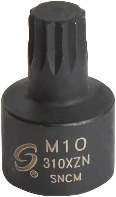 Sunex Tools - 3/8 DR. M10 STUBBY TRIPLE SQUARE IMPACT SOCKET