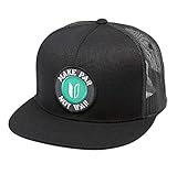 Linksoul Make Par Not War Trucker Hat w/Patch - Athletic Adjustable Snap Back Golf Hat for Men...