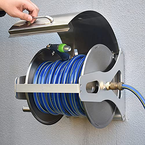 Support de tuyau d'eau en acier inoxydable mural pour aménagement durable