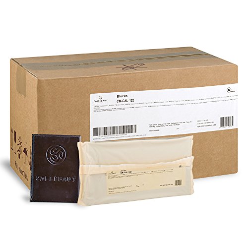 Callebaut Chocolate Unsweetened Cocoa Liquor Block - Belgian Baking Chocolate Bar - 100% Whole Roasted Cocoa Beans - DAIRY FREE, GLUTEN FREE, SOY FREE - CM-CAL-135, 55 Lbs (25kg)