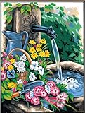 Autre matériau Margot Canevas Pénélope Antique La Fontaine 40X50cm