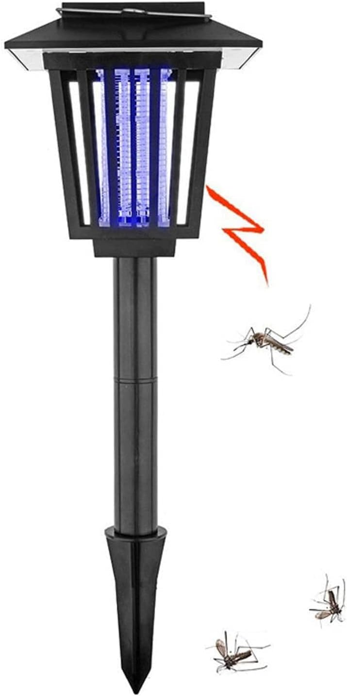 Solar LED UV Ant-Mosquito Electronic Insect Killer Light for Indoors, Outdoors, Gardens