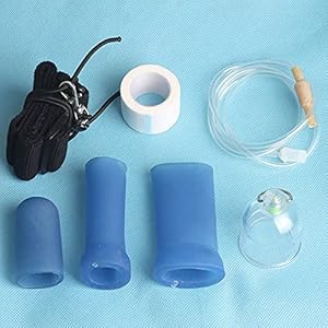 JSSMATE Empfohlen! Penispumpe Penisvergrößerung Vakuumpumpe Penis Extender Penisvergrößerer für Männe (S SIZE CUP3.0cm)