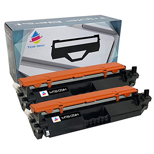 Triple Best Remanufactured Toner Cartridge Replacement for Canon 051H 2169C001 imageCLASS LBP-162dw MF264dw MF267dw MF269dw i-SENSYS LBP-162dw MF264dw MF267dw MF269dw (2 Pack) Arizona 