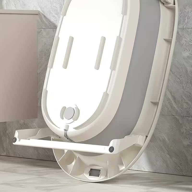 Image of Niloni Baby Products New Born Bathtub Plastic Safety Bath Tubs Set Baby Bath Rack Household Baby Bathtub for Kids new Born Bath Tube Set of 4