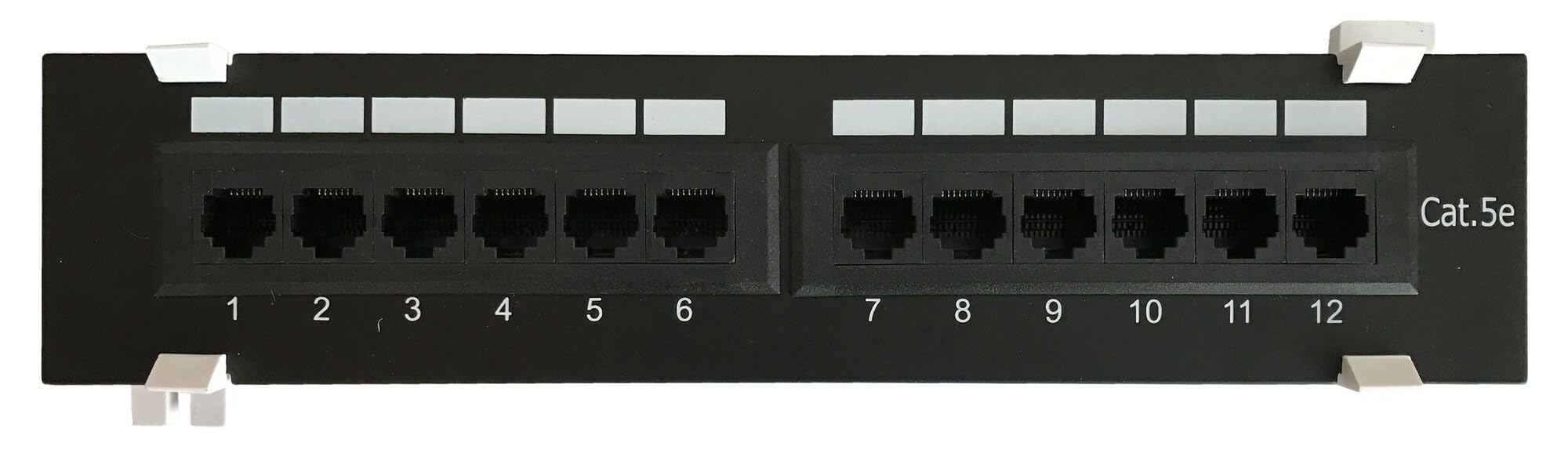 CAT 5e panel krosowy ścienny, 12-krotny UTP