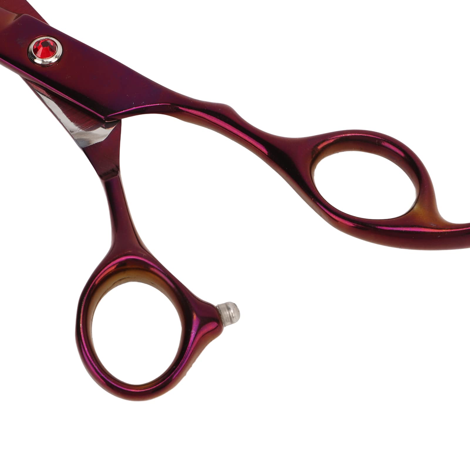 Zerodis Set di Forbici per Toelettatura Animali, Forbici Professionali per la Cura del Pelo 3 Pezzi 7 Pollici con Pettine e Borsa Portaoggetti, for Rifinitura del Pelo di Piccoli Animali