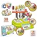 Chicos - Pequeño Chef Gelatto Shop, Heladería de Juguete con 38 Accesorios,...