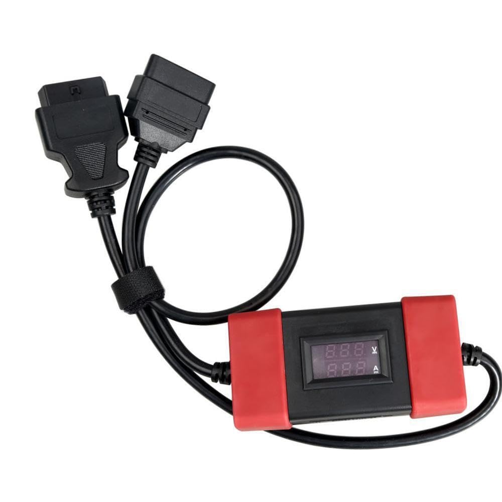 BEALIFE Flexibles Kabeladapterkabel (Stecker auf Buchse) für einfache Einrichtung beim Einsatz professioneller Diagnosegeräte (12 V auf 24 V) – LKW Diagnosescanner