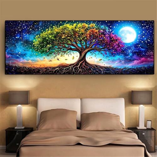Peinture diamant point de croix grand format luxe Mefooge - 2