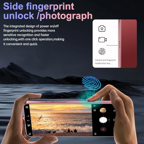 Image of 17PM Smartphone: Snapdragon 8 Gen 3, 12GB RAM + 512GB Storage, 7000mAh Battery, 6.99-inch Display, 68MP+108MP Camera, Android 15, 5G, Dual SIM - Superior OS Outperforms Competitors (Burgundy)