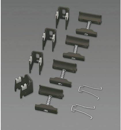 Column Radiator Wall mounting Brackets acova with Bleeding Valve Set of ...