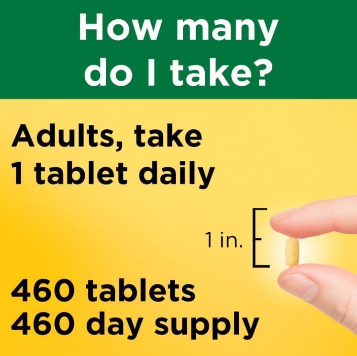 Nature B-Complex Vitamins for Adults – 460 Tablets, High Potency Vitamin B Supplement for Energy Production, Metabolism & Nervous System Support – 15 Month Supply – Includes MEELTA Wellness Guide