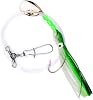 Eagle Claw L910 Lazer Sharp Single Spinner Fluke Rigs, Multi, One Size