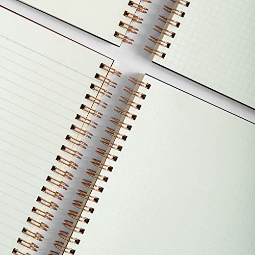 Topdrawer Romeo Japanese Notebook, Spiral Bound, A5 (5.8" X 8.3"), Dotted, 140 Pages #TOP3