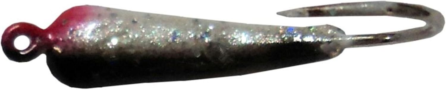 Ice Jigs - Rocker Style - 12 Per Pack - Size 8 Hook - #CRJ