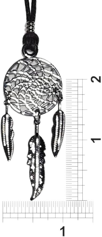 BlueRica Dreamcatcher on Adjustable Cord Necklace