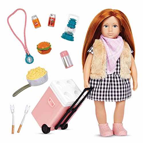 Lori Jessa's Camp Set Mini Muñeca y Accesorios de Camping