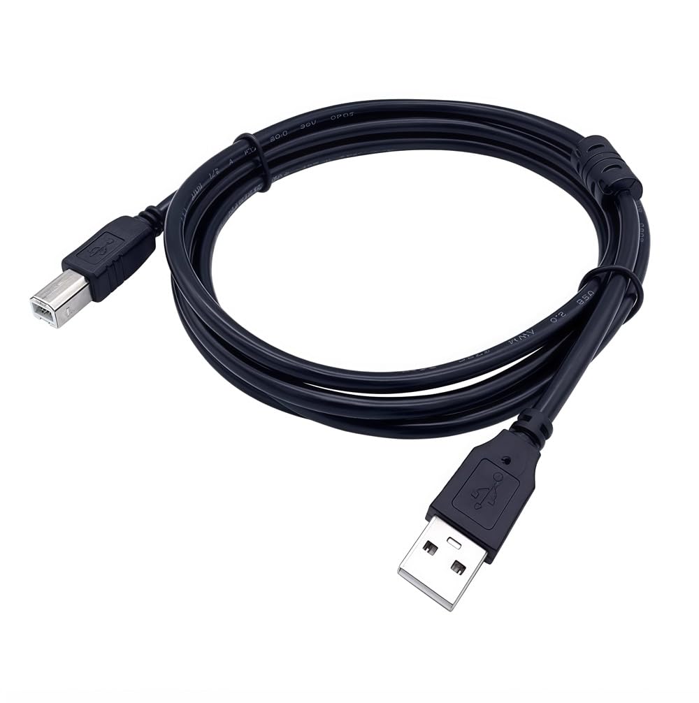 Envy Druckerkabel, USB 2.0 Typ A auf B, Kabel für HP Envy 5055, 5255, 5660, 6055, 6075, 6455, 6475, 7155, 7855, Scanner, PC, Mac