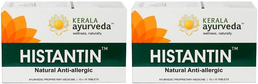 Myaxyl Kerala Ayurveda Histantin - 100 Tablet (Pack of 2)