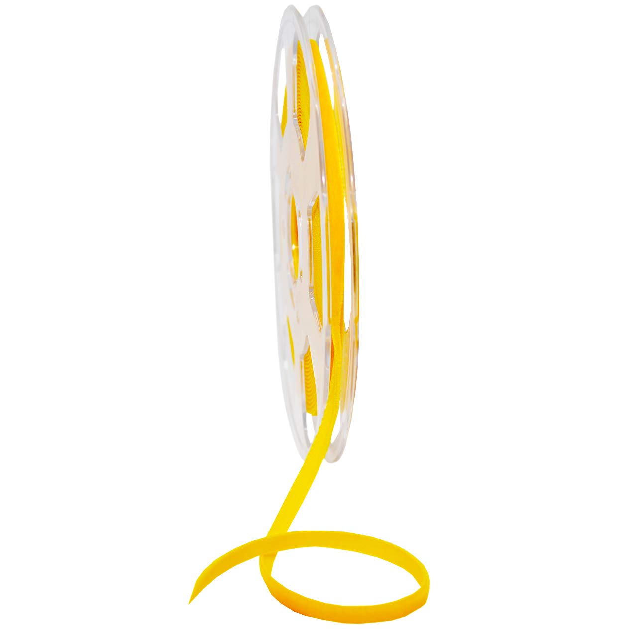 Ruban Jaune Maïs Nylvalour Morex Ribbon Mercerie Créative