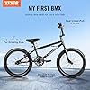VEVOR BMX Bike, 20-Inch Wheel Freestyle Bike, Race Bike with 360° Rotor and 4 Pegs, Beginner-Level BMX to Advanced Riders, Bicycles for Teen Adult Men Women, Durable Hi-Ten Steel Frame #1