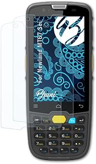 Bruni Screen Protector compatible with Newland MT67 Sei Protector Film, crystal clear Protective Film (2X)
