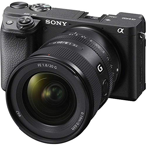 Lente Sony FE 20mm f/1.8 G E-Mount (SEL20F18G)