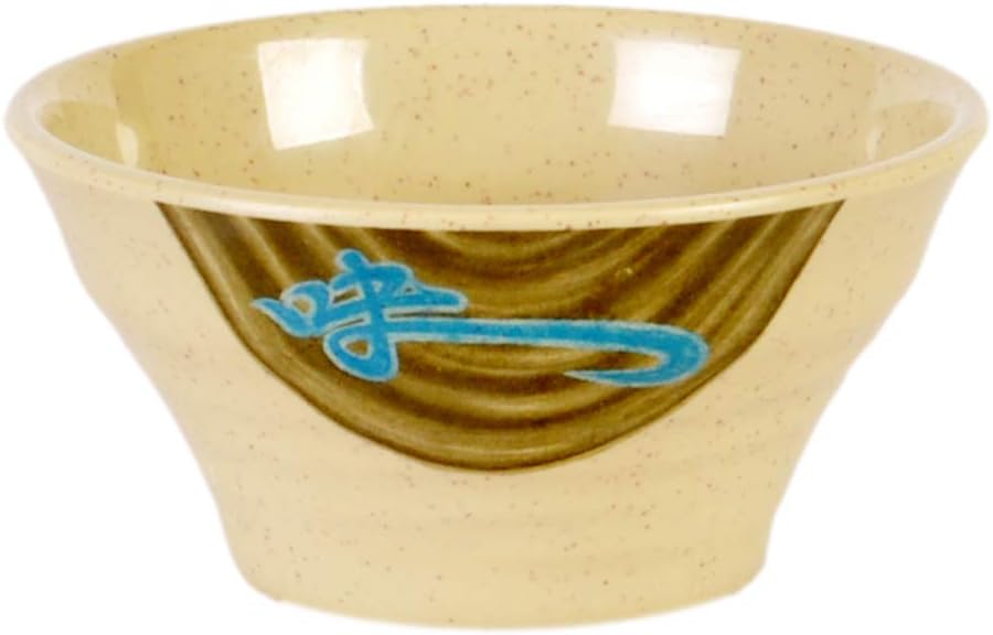 Wei melamine dinnerware collection 8 oz, 4 3/8" deep saucer, comes in dozen