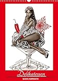 vodka magnum flasche Autor(es): Sara Horwath DELIKATESSEN - leckere Köstlichkeiten & kalorienarme Pin up Illustrationen, Zeichnungen, Grafiken und Malerei der Marke\"Burlesque up your wall\" von Sara Horwath (Wandkalender 2022 DIN A3 hoch)