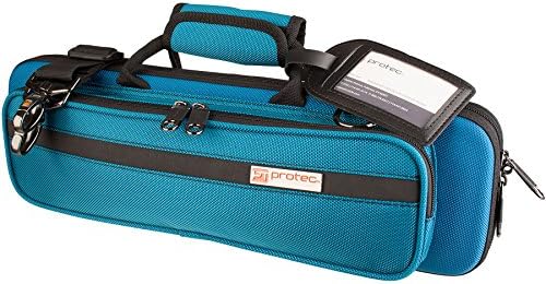 Protec PB308TB Flute Slimline PRO PAC Case, Teal Blue