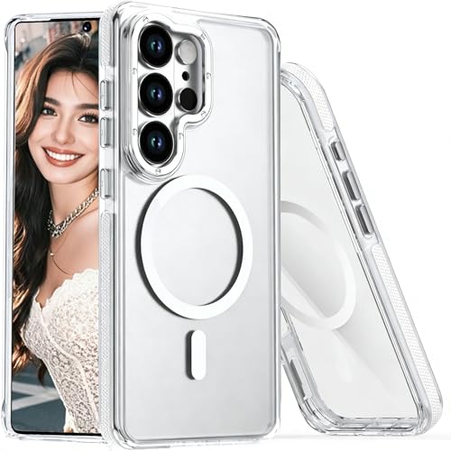 Coque Samsung S26 Ultra antichoc magnétique et cadre TPU antidérapant