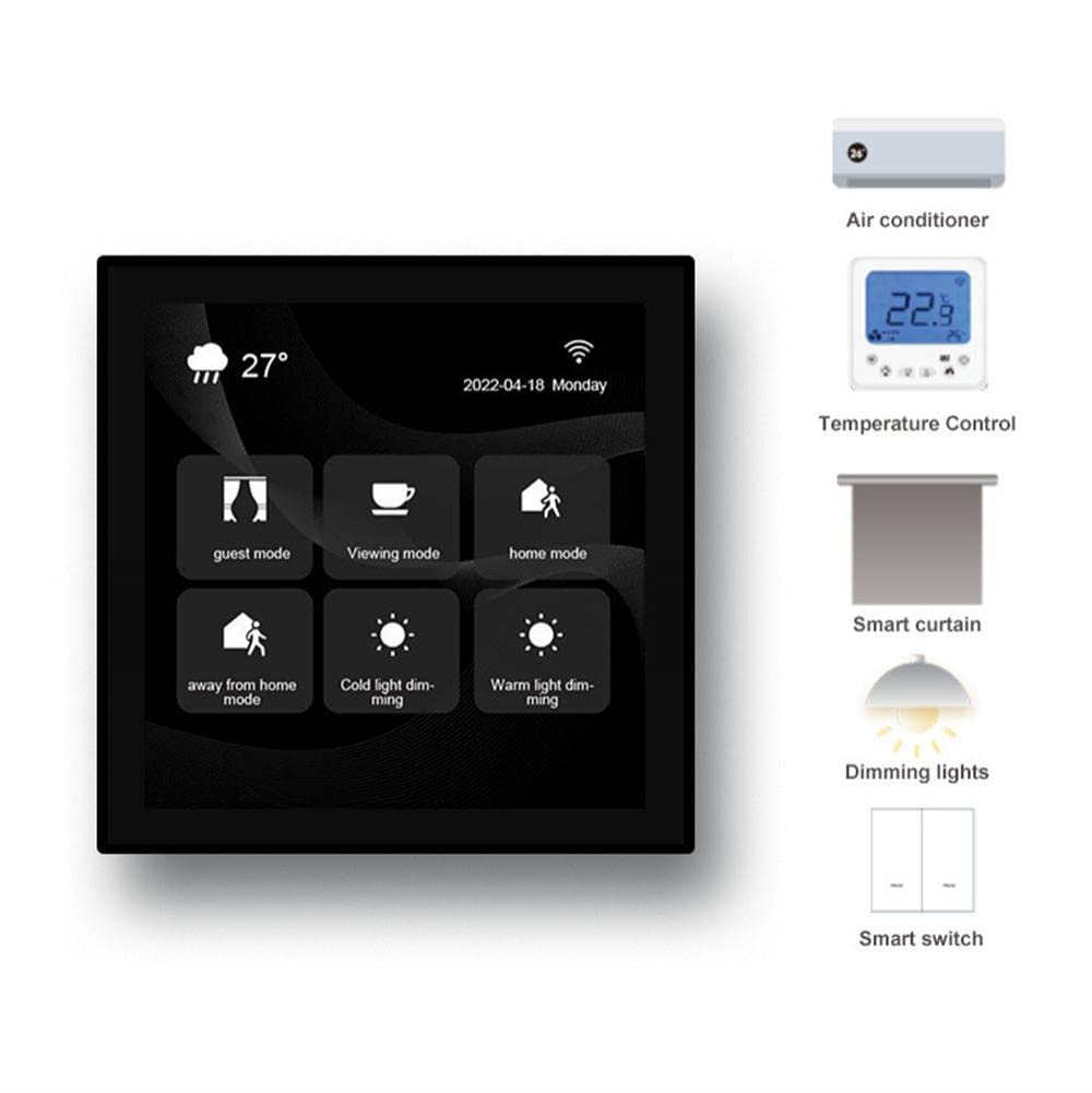 Tuya ZigBee Szenenschalter – Batteriebetrieben – Knopf Für Smart Home Automatisierung – Kompatibel Mit Smart Life & ZigBee Gateway