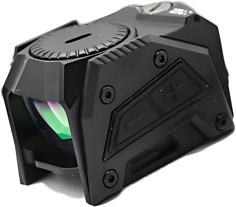 Motion-Activated 3.3 MOA Mini Red Dot Reflex Sight，Compact Optics Scope，with MOS/RMR Footprint Plates & 20MM Rail Riser Mount，FMC Lens，8 Daylight + 2 Night Vision Brightness Levels