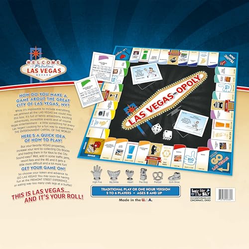 Late for The Sky Las Vegas-Opoly Juego de Mesa miniatura 5