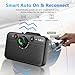 1Mii CarEcho MK02 Bluetooth 6.0 Car Speaker, Handsfree Bluetooth Kit for Calls, 35H Playtime, Siri Google Assistant Support, 5W Wireless Car Speakerphone with Visor Clip, Auto On - Upgraded