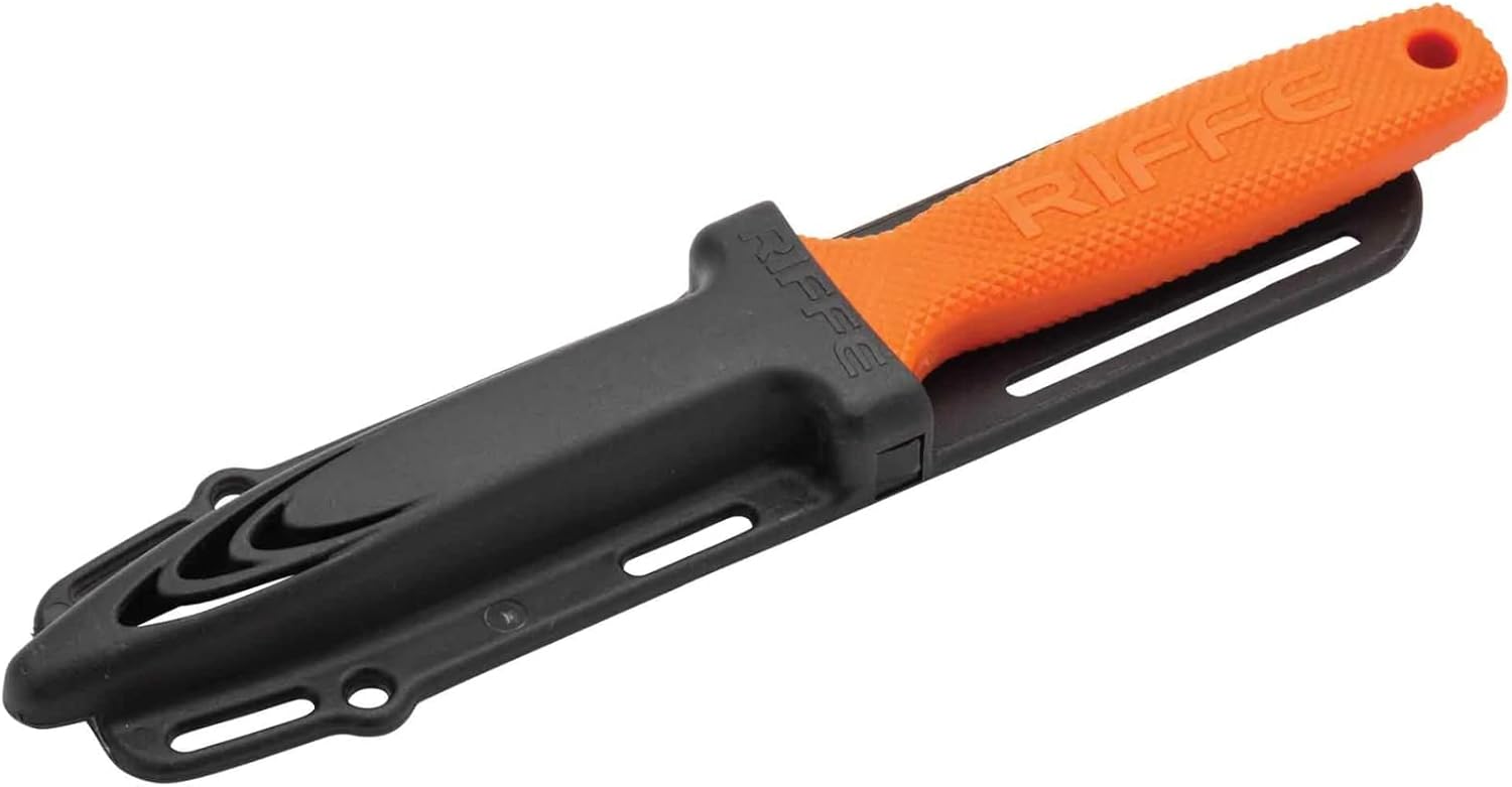 Riffe EDC (Every Dive Carry) Spearfishing Knife - 4.5 INCH : Sports & Outdoors