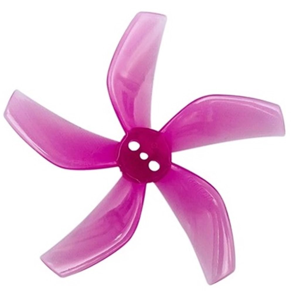 Hélices FPV 2 pouces 51mm D51-5 micro quadcopter rose 4 paires - 2
