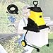 Produktbild 2500w Electric Garden Shredder & Wood Chipper - Hochleistungshacker Mit 45 -l -sammelschachtel, Shredder Für Elektroblatt, Manganstahlklinge, Für Garten-, Farm- Und Gartenreinigung 50m power cord