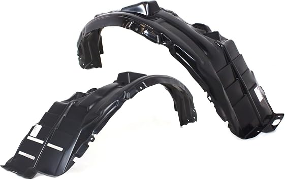 Splash Shield Fender Liners Front Set of 2 For 2007-2013 Mitsubishi Outlander Direct Replacement 5370A954 5370A953