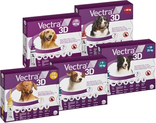 Vectra 3D Verde Spot-On Cani Da 4 A 10 Kg 3 Pipette Monodose - 7