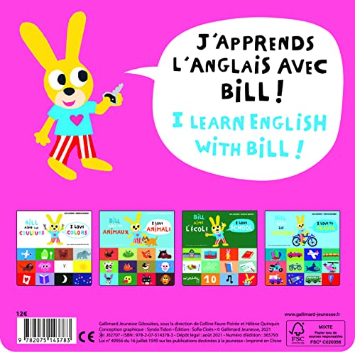 Bill aime sa maison [French] 2075143781 Book Cover