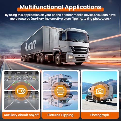 Image of Wireless Backup Camera Solar WiFi - Magnetic Ease of Use Hitch Trailer Truck Clear Night Vision No Lag Rechargeable Rear View Camera Car RV Camper Steady Connection to Phone